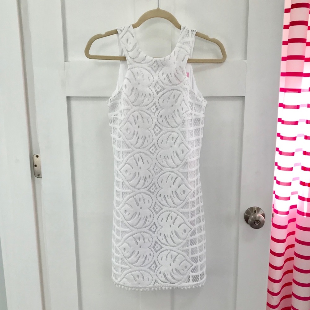 Lilly Pulitzer White shift dress